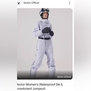 Vector Womans waterproof snow suit